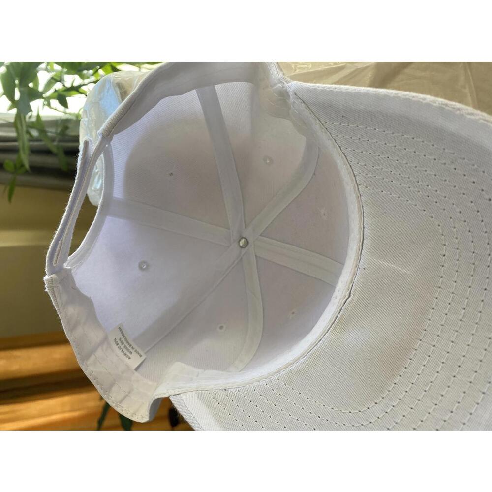 White Baseball Cap With Vacay Mode Patch And Rhin… - image 4